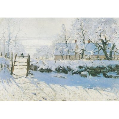 Claude Monet. Die Elster, 1869