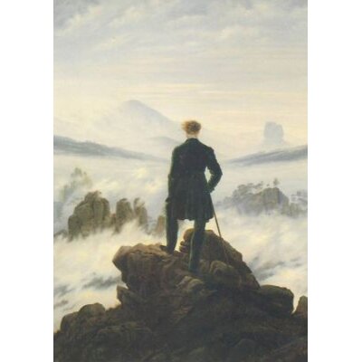 Caspar David Friedrich. Der Wanderer über dem Nebelmeer