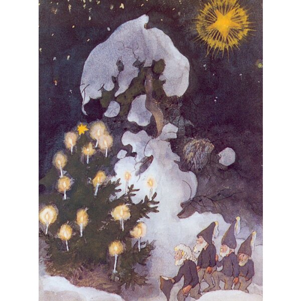 Ernst Kreidolf. Zwergenweihnacht