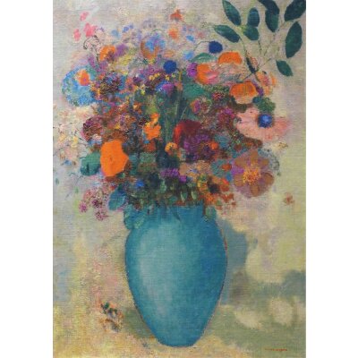 Odilon Redon. Blumen in einer türkisen Vase, um 1912