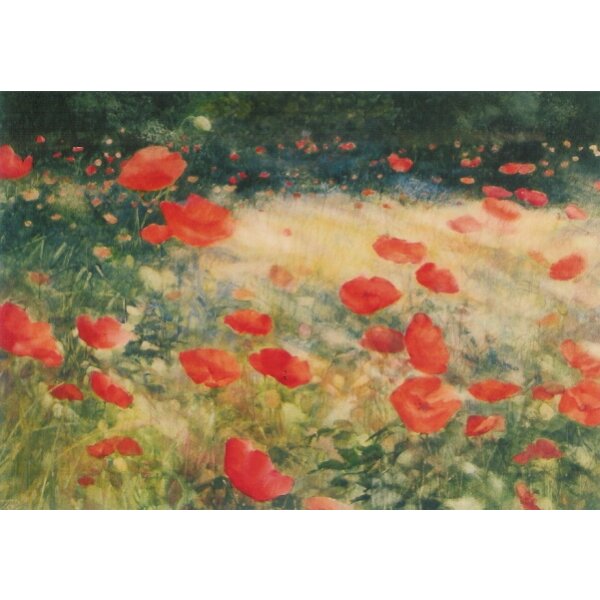 Jaap Tol. Feld mit Klatschmohn, 2005. KK