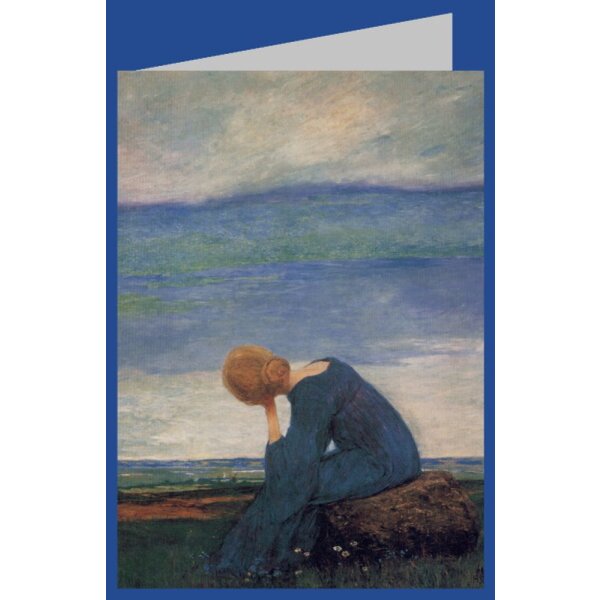 Heinrich Vogeler. Sehnsucht (Träumerei) 1906
