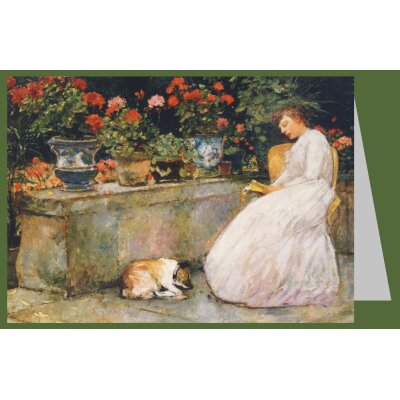 Childe Frederick Hassam. Lesende, 1888
