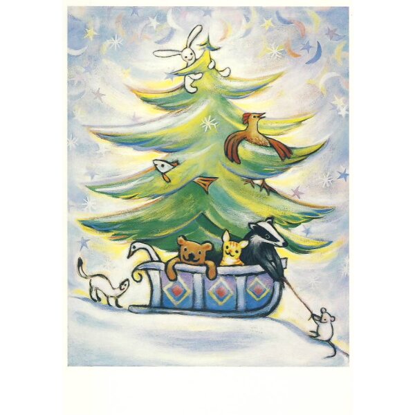 Geertje van der Zijpp. Weihnachtsschlitten. KK