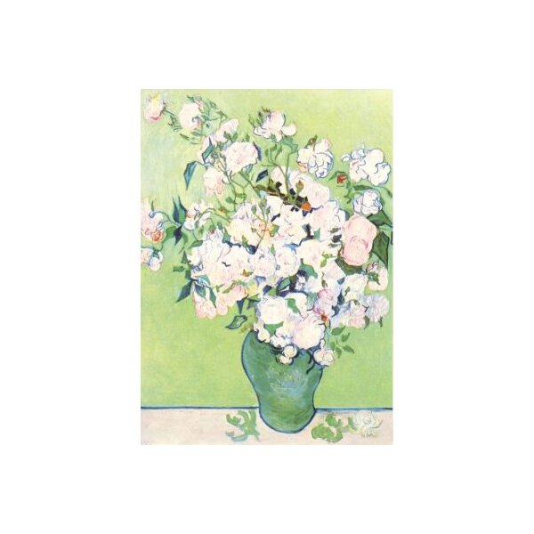 Vincent van Gogh. Weiße Rosen, Auss. 1890