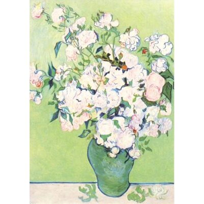 Vincent van Gogh. Weiße Rosen, Auss. 1890