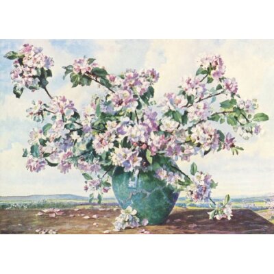 Carl Berndt. Apfelblüten