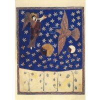 Der vierte Engel der Apokalypse. Der Adler, Sonne und Mond