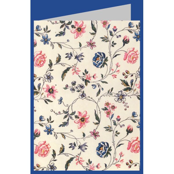 Textildesign. Blumenmuster (Indian Flowers), 1771