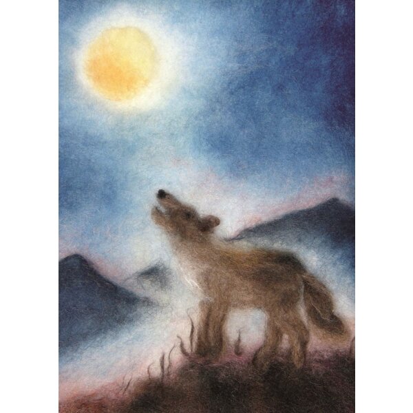 Franziska Kopp. Heulender Wolf
