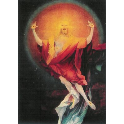 Mathias Grünewald. Auferstehung Christi. (Ausschnitt)