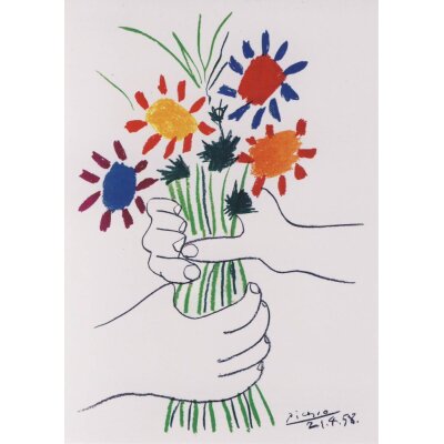 Paplo Picasso. Le Bouquet, 1958