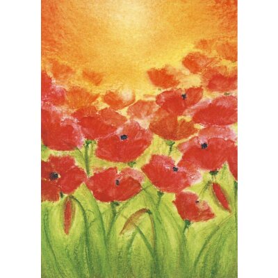 Baukje Exler. Klaprozen. Mohn