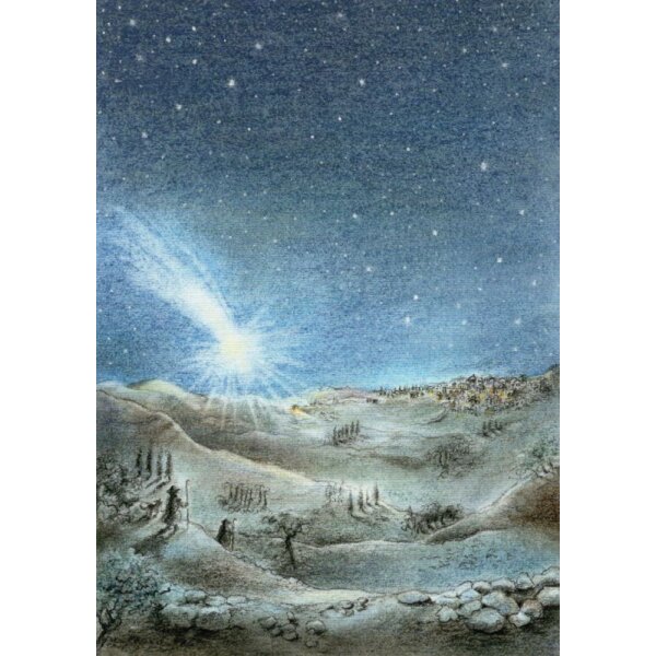 Dorle Schausbreitner. Die Hirten wandern nach bethlehem