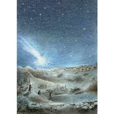 Dorle Schausbreitner. Die Hirten wandern nach bethlehem