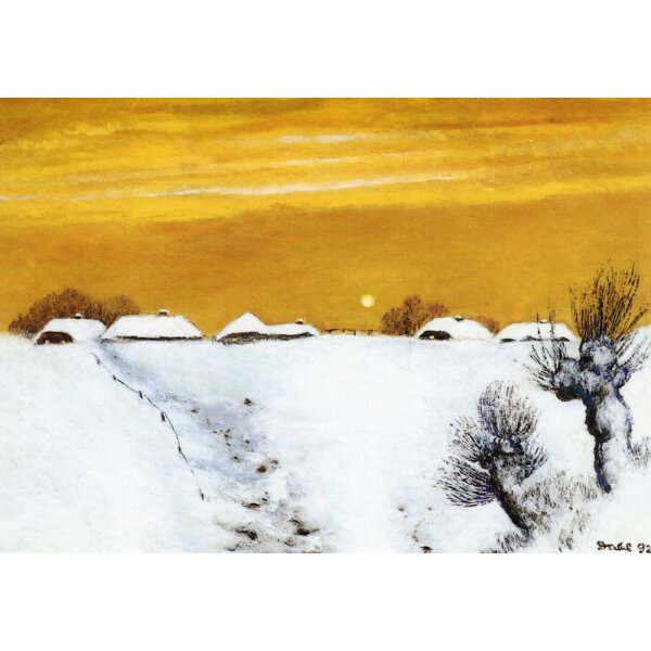 Heide Dahl. Winterabend