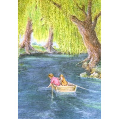 Monika Speck. Mit dem Boot auf dem Fluss