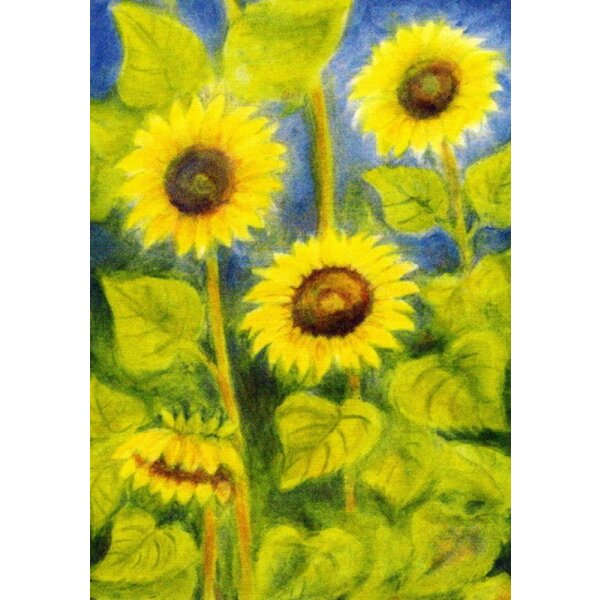 Erika Hoffmann. Sonnenblumen