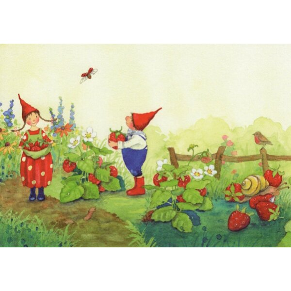 Daniela Drescher. Pippa & Pelle im Erdbeeren