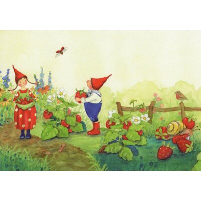 Daniela Drescher. Pippa & Pelle im Erdbeeren
