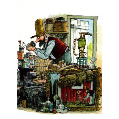 Sven Nordqvist. Pettersson`s Werkstatt
