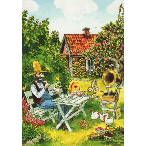 Sven Nordqvist. Pettersson im Garten. KK