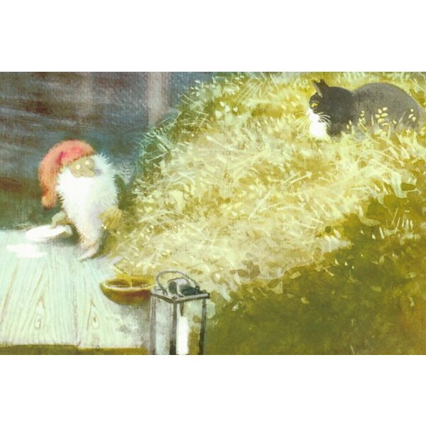 Wiberg, H. Tomte und die Katze. KK.