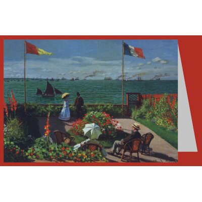 Claude Monet. Garten in Sainte-Adresse, 1867