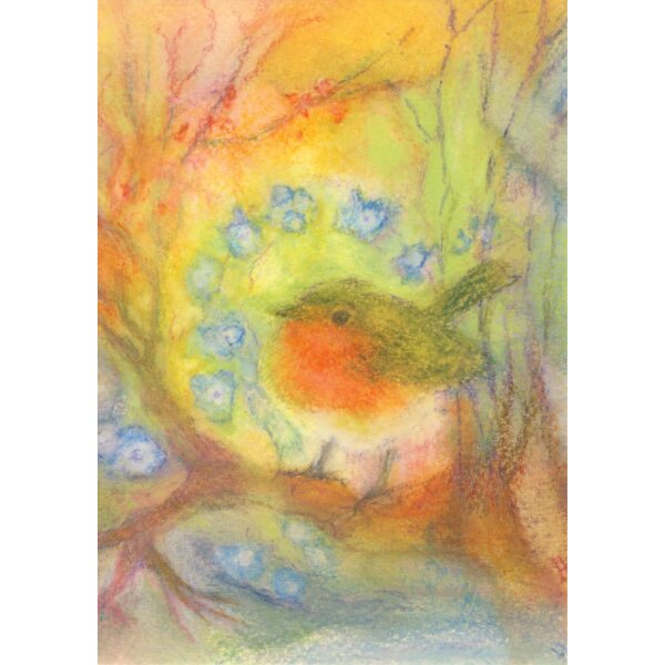 Angela Koconda. Rotkehlchens Frühlingstraum, 2014