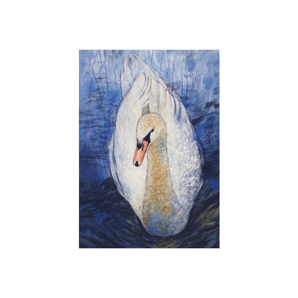 Loes Botman. Schwebender Schwan