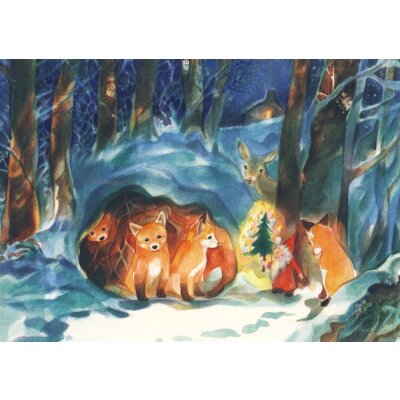 Weihnachten im Wald von von Marie-Laure. Viriot