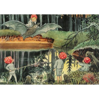 Elsa Beskow. Drachenflug