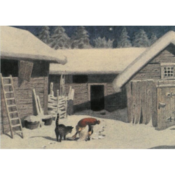 Christina Wiberg. Tomte und die Katze