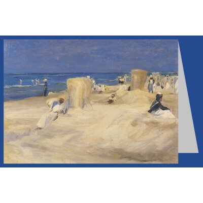 Max Liebermann. Am Strand von Nordwijk, 1908