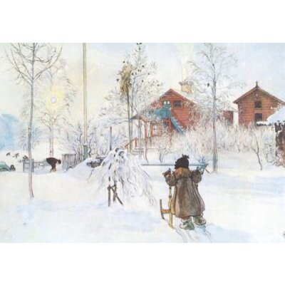 Carl Larsson. Hof und Waschhaus