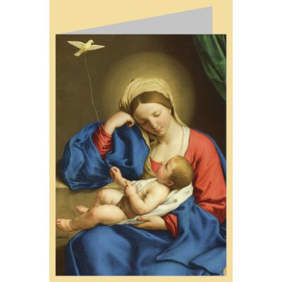 Giovan Battista Salvi. Madonna mit dem Kinde, um 1650