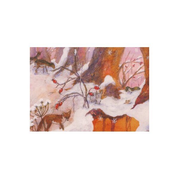 Daniela Drescher. Fuchs im Schnee