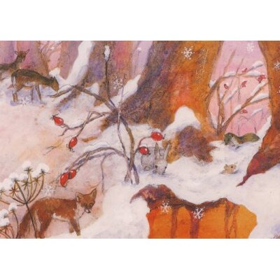 Daniela Drescher. Fuchs im Schnee