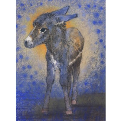 Loes Botman. Eselchen, 2014 Pastell