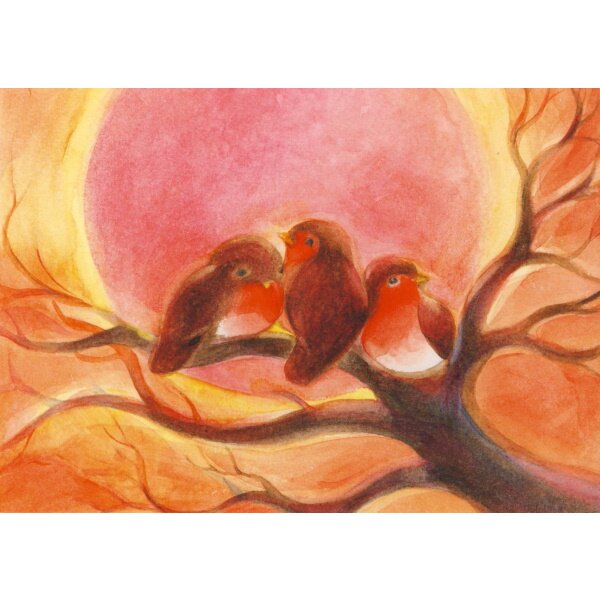 Wintersonne von Marie-Laure. Viriot