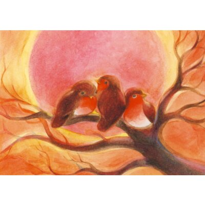 Wintersonne von Marie-Laure. Viriot