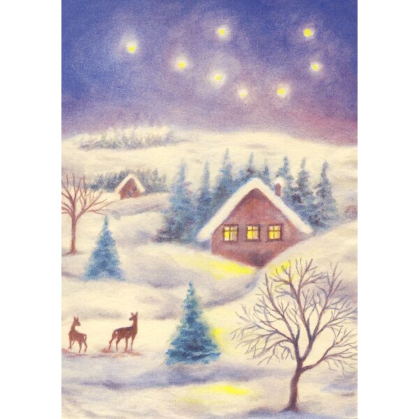 Erika Hoffmann. Winterlandschaft