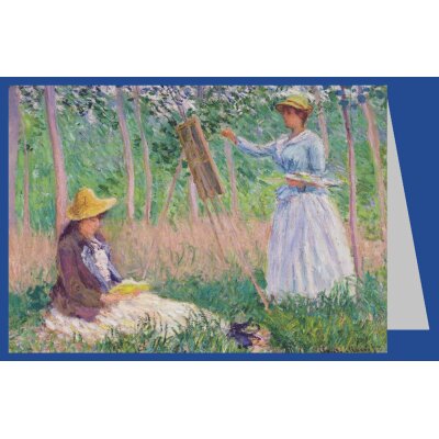 Claude Monet. Im Garten von Giverny.