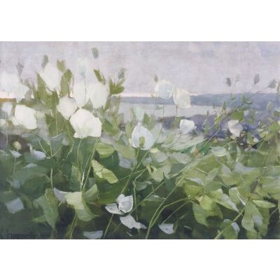 Karl Hagemeister. Weißer Mohn, um 1881