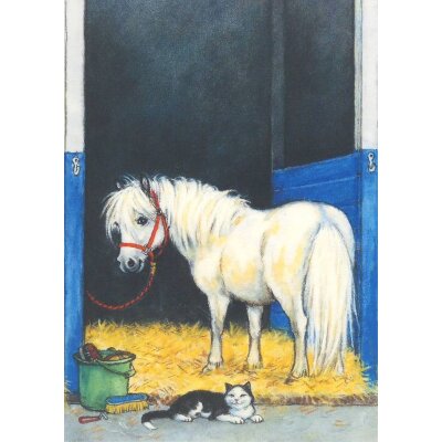 Nordqvist. Pony im Stall