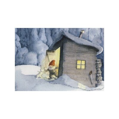 Maj Fagerberg. Tomte mit Hasen
