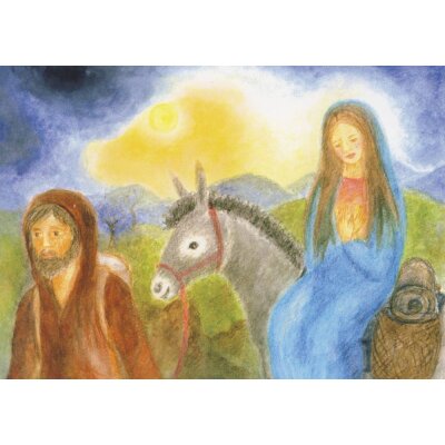 Ilona Bock. Auf dem Weg nach Bethlehem