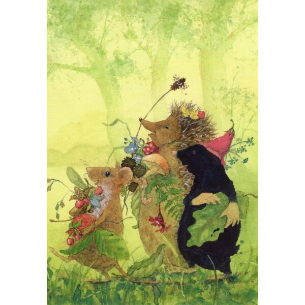 Daniela Drescher. Igel, Maus und Maulwurf
