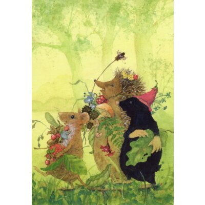 Daniela Drescher. Igel, Maus und Maulwurf