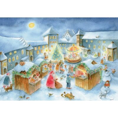 Dorle Schausbreitner. Weihnachtsmarkt